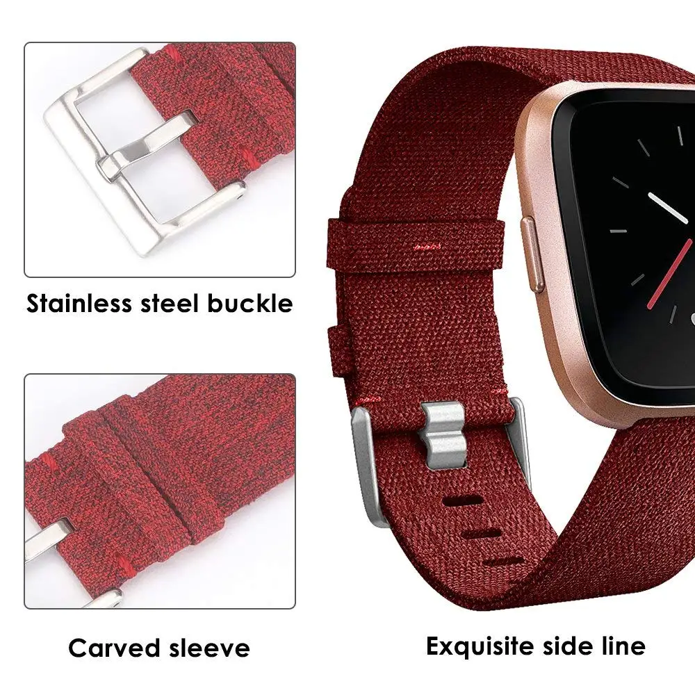 قماش النسيج حزام ووتش الفرقة لسامسونج غالاكسي Watch3 41 مللي متر 45 مللي متر نشط 2 40 مللي متر 44 مللي متر معصمه ل ووتش 42 مللي متر 46 مللي متر Active3 41 مللي متر