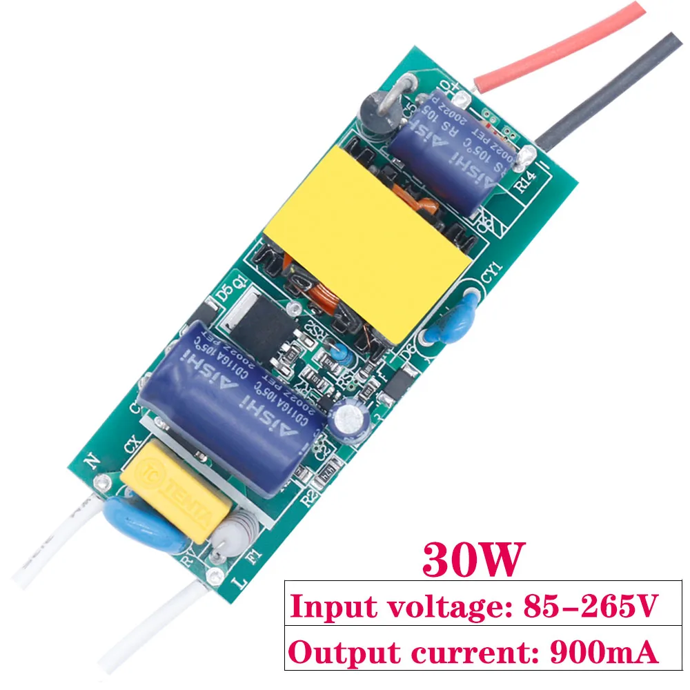 LED Driver Supply 20W 30W 40W 50W 85-265V Power Constant Current Lighting Transformers For LED Lamp Ceiling lamp driver