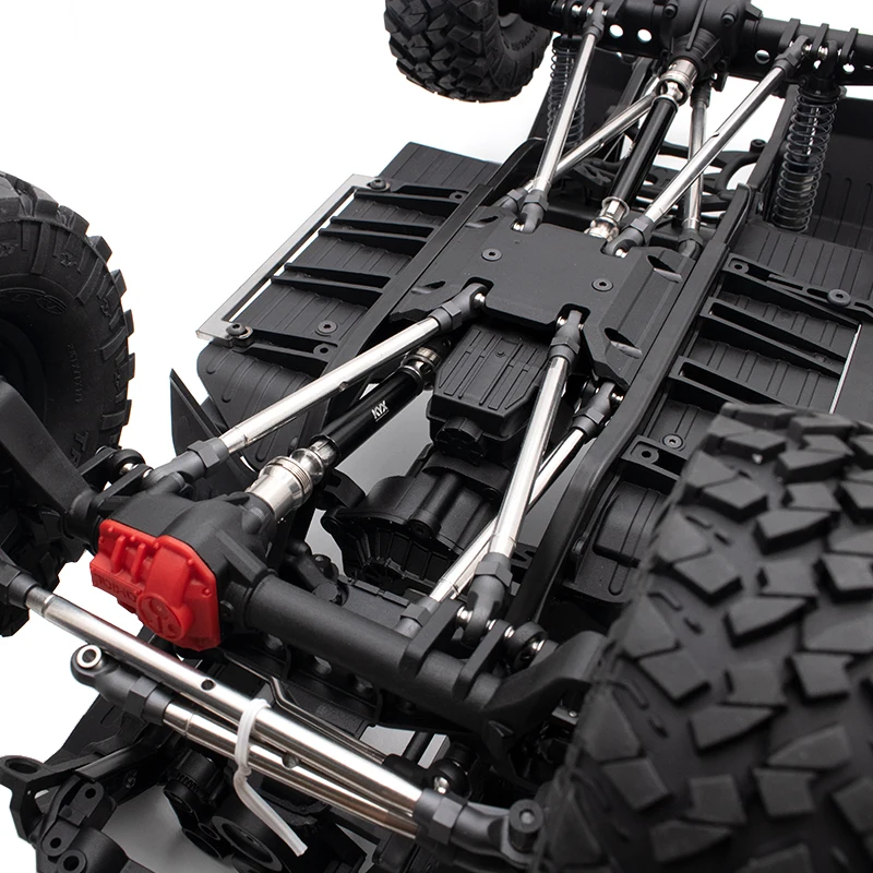 Eje de transmisión delantero y trasero de acero inoxidable para AXIAL SCX10III AX103007, 1/10