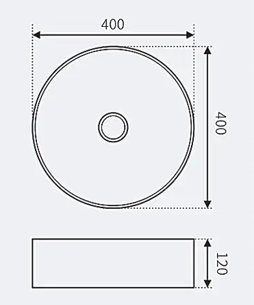 New Design Counter Washing Basin Bathroom Sink Y940C