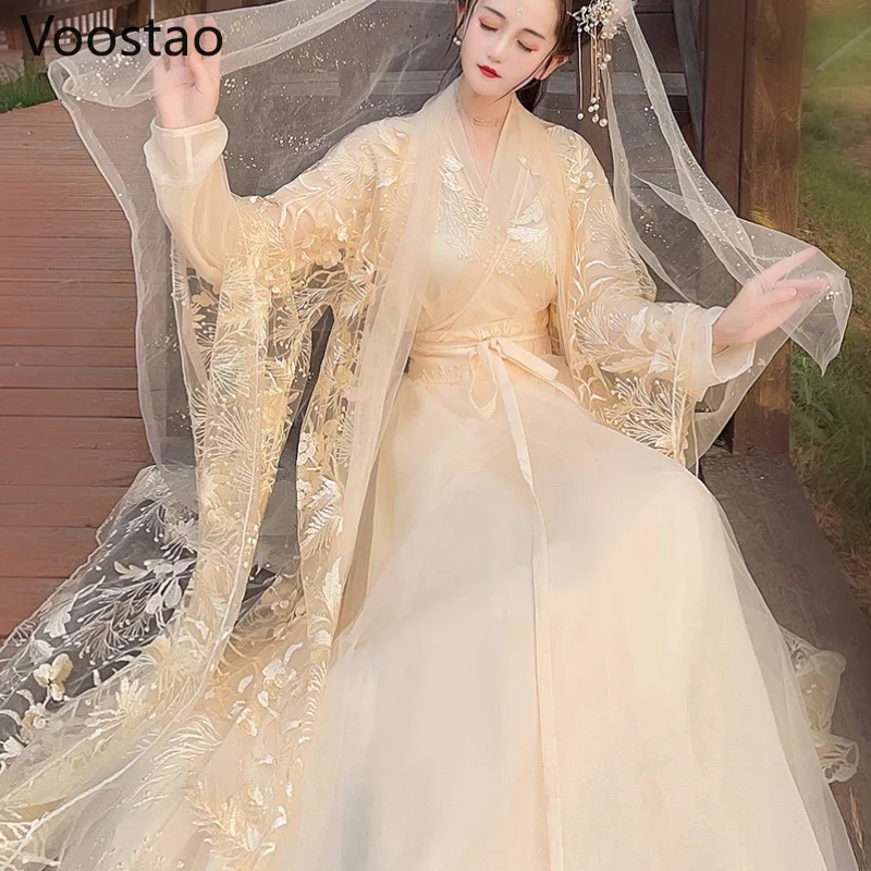 green emerald velvet dress Baby Costume Girls' Hanfu Ming Dynasty Dress Fairy main image 0