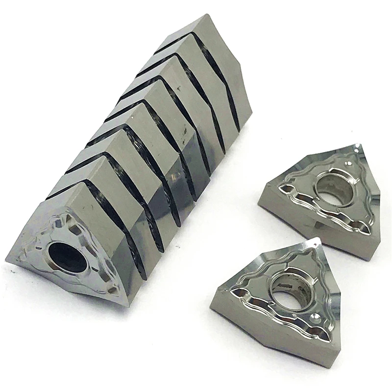 Herramienta de torneado externo, insertos de torneado de aluminio, herramientas de torno de corte, WNMG080402, WNMG080404, WNMG080408, HA, H01
