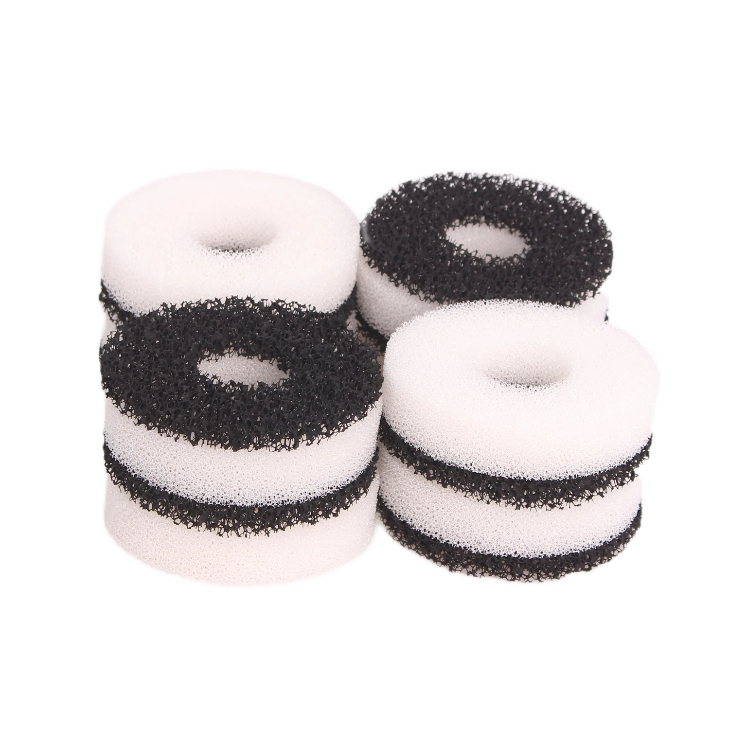 Compatible Filter Foam Carbon Ring Service Kit Fit for Biorb Filter (4x Foam, 4x Carbon Foam)