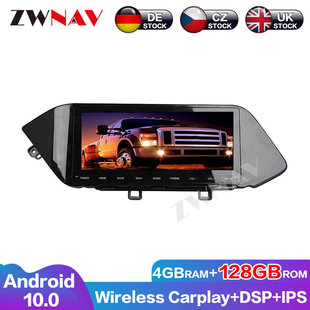 Android 10 128G Carplay Radio DVD Player Multimedia Touch Screen Car Audio Navigations GPS For Hyundai Sonata 2020 Head Unit