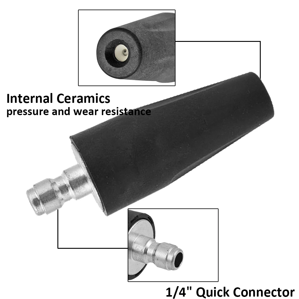 Myjka ciśnieniowa metalowa lanca strumieniowa do K2-K7 opryskiwacza Karcher lanca przedłużająca pistolet 1/4 szybka regulacja dysza do myjnia