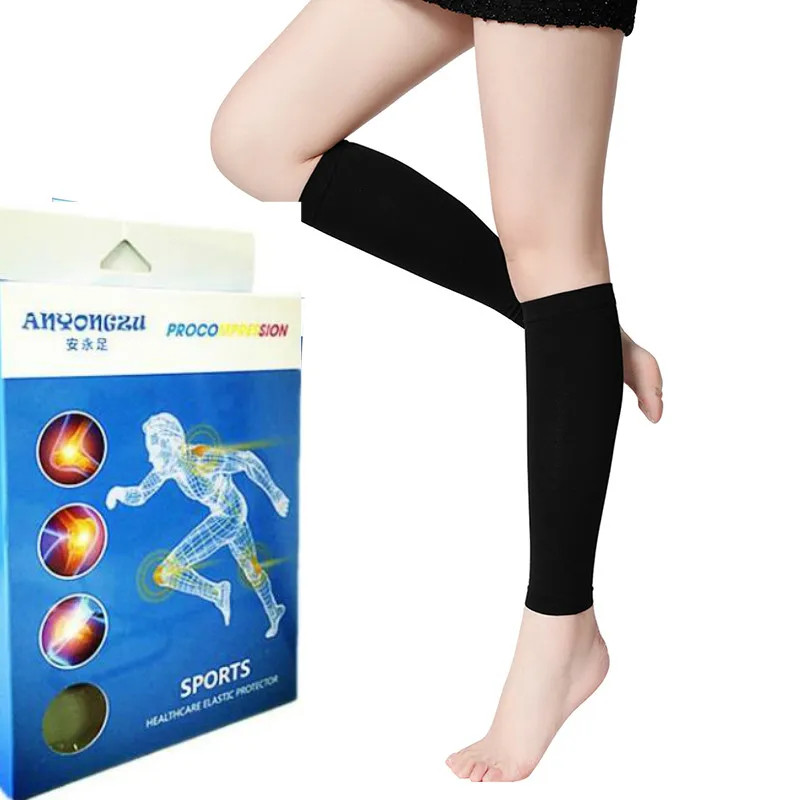 

1PAIR Women's Comperssion Calf Supports Calf Comperssion Sleeve Leg Socks for Relieve Muscle Soreness and Varicose Veins 0011