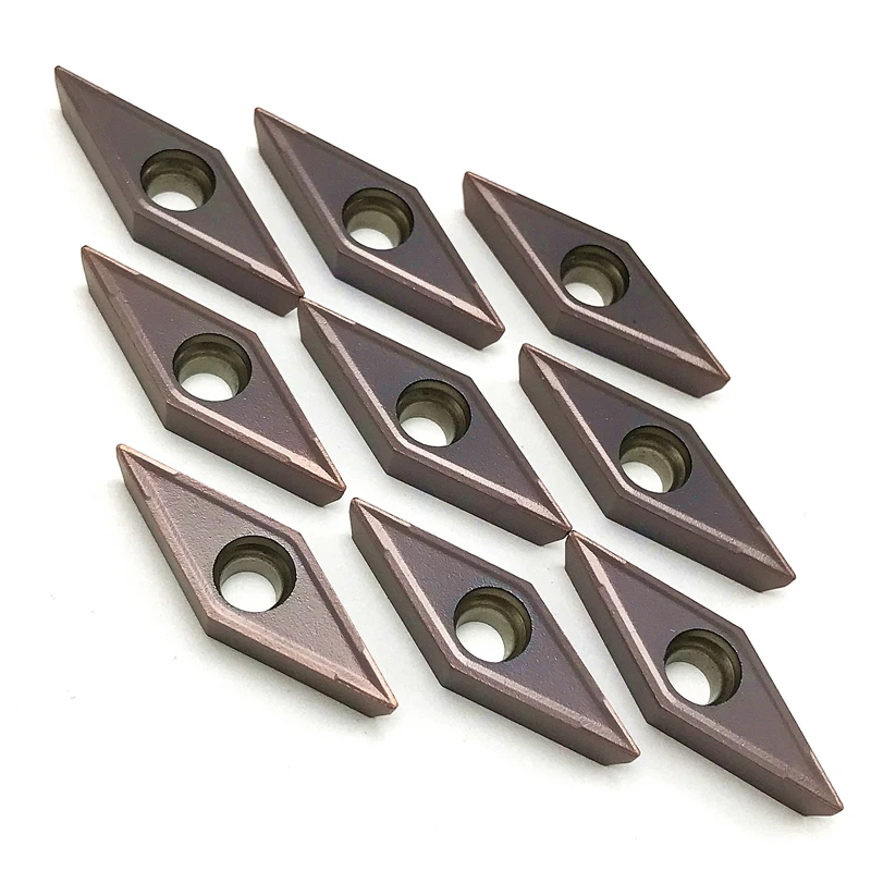 VCMT160404 VP15TF Internal Turning Tool Carbide Inserts Lathe Tools CNC Insert VCMT 160404 High Quality Cutting Tool