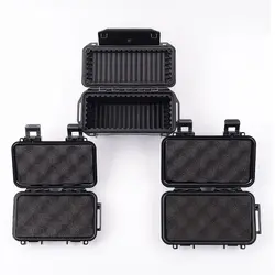 Outdoor Shockproof Pressure Resistant Waterproof Dustproof Sealed Waterproof Safety Case ABS Plastic Tool Box Dry Box Survival C