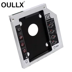 OULLX Optical Bay HDD Caddy 12.7mm 9.5mm 9mm SATA 3.0 2.5'' HD Hard Disk Drive Enclosure SSD Case Box For Laptop CD-ROM DVD-ROM