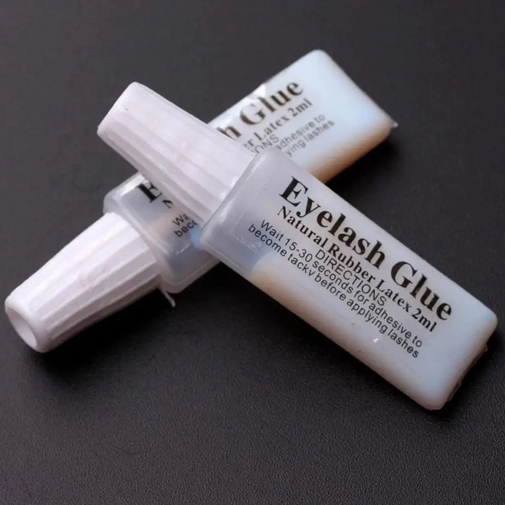 2ml Waterproof Long Lasting Eyelash Glue Quick Dry Strong False Eyelash Extension Glue Soft Adhesive For Lashes Grafting - Image 6