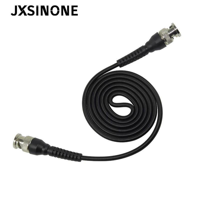 

JXSINONE P1013 BNC Q9 Male Plug To BNC Q9 Male Plug Oscilloscope Test Probe Cable Lead 100CM BNC-BNC