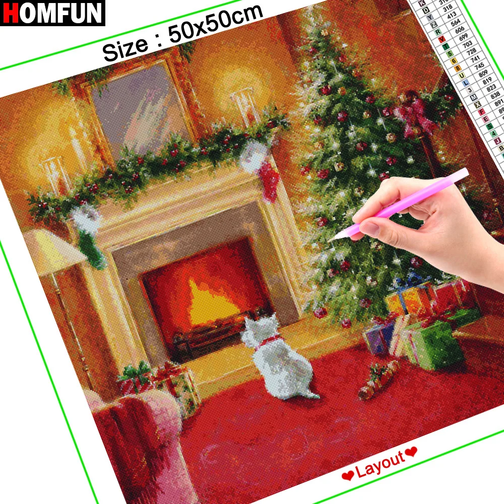 HOMFUN DIY 5D Diamond Painting \