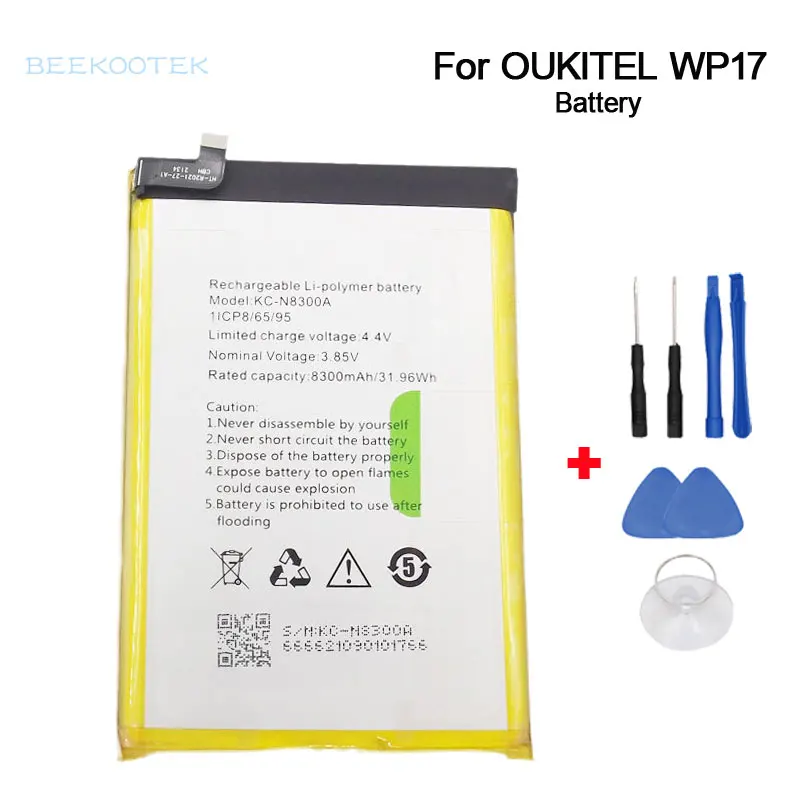 New Original Oukitel WP17 Battery Inner Phone Battery Repair Replacement Accessories Parts For Oukitel WP17 Smartphone