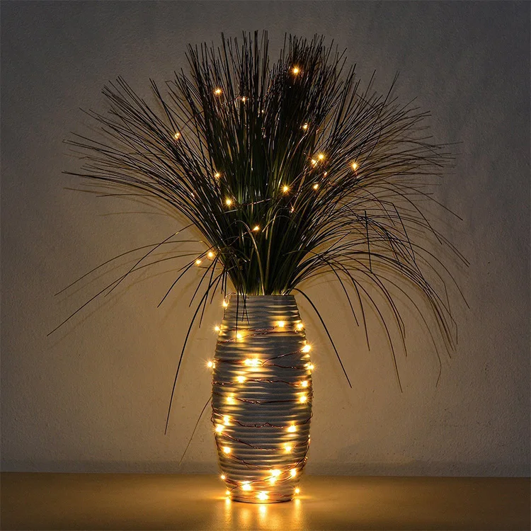 Kerstverlichting Battery Operated 100LED String Lights Usb Controle Timer Twinkle String Lights Vuurvlieg Lights String Waterdichte