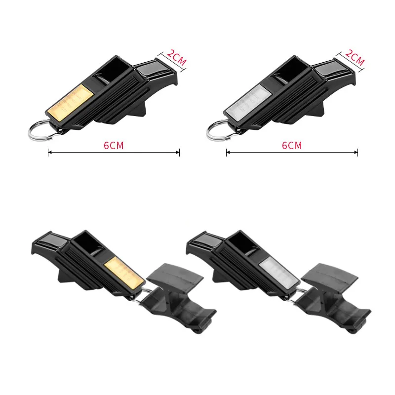 Sifflet d'arbitre de football professionnel, basket-ball, volley-ball, sports de handball, football, extérieur, camping, sifflets de survie