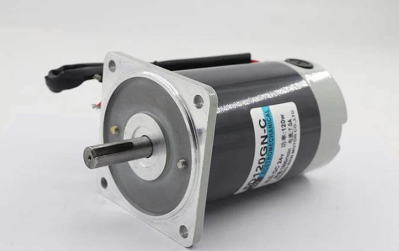 12V24V DC motor 200W high torque speed regulation high speed motor miniature permanent magnet positive and negative small motor