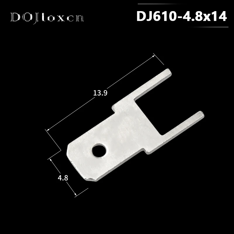 20 Stuks 2.8 4.8 7.8 9.5 MM 110 187 305 PCB Soldeerlipje Vertind Messing Printplaat Soldeer Terminall - afbeelding 1