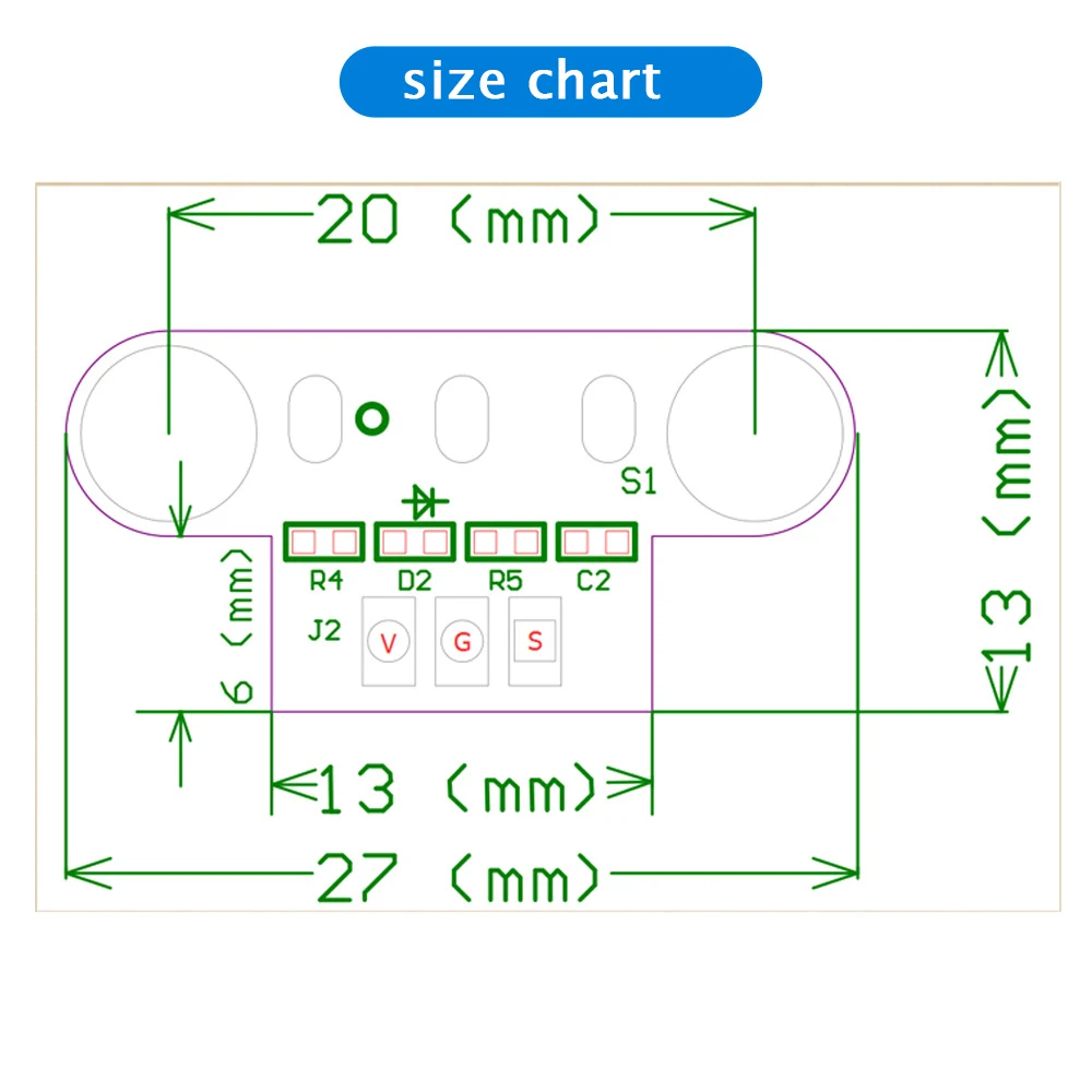 Per 3018 Plus con scheda PCB 3p Mini finecorsa CNC con finecorsa verticale a 3 Pin