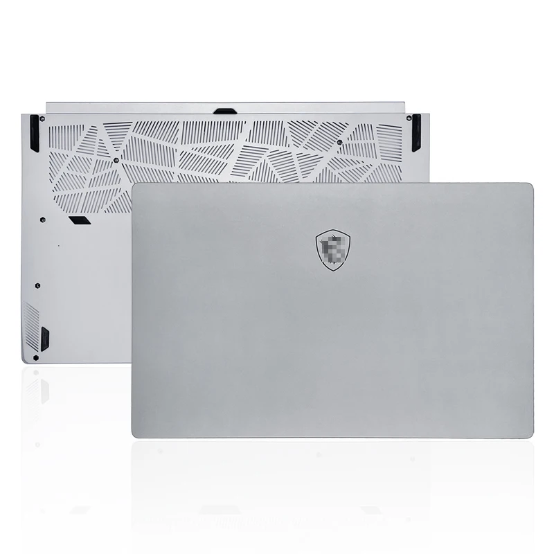 NEW Laptop LCD Back Cover Top Back Case/Bottom Cover For MSI Creator WS75 MS-17G3 MS-17G2 Top And Bottom Case Silver