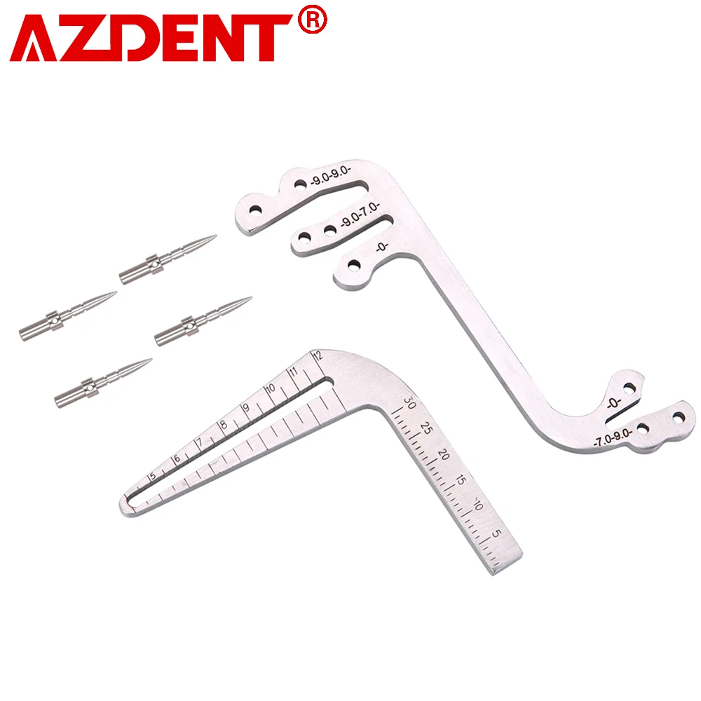 Dental Implant Surgery Instrument Oral Planting Positioning Guide Ruler