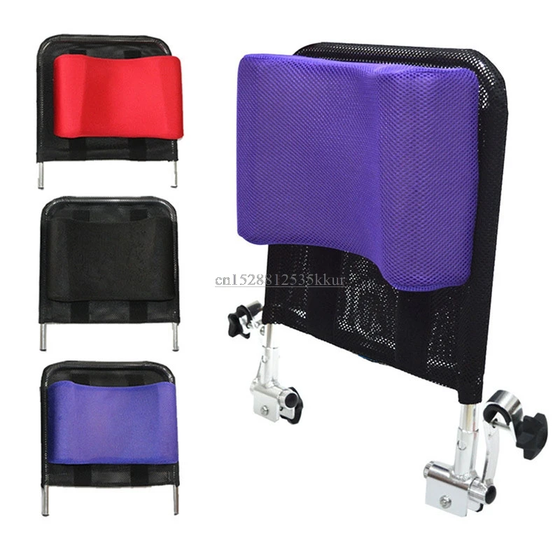 Reposacabezas ajustable Universal para silla de ruedas, accesorios para silla de ruedas, soporte para el cuello, reposacabezas, almohadilla de