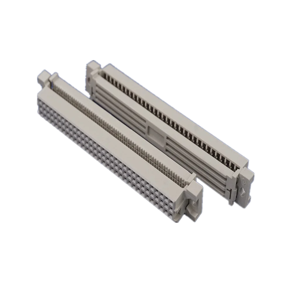 IDC Type DIN 41612 Connector 3 Rows 64 Positions Receptacle Socket Female 2x32 Pitch 2.54mm Row Space 5.08 Flat Cable 1.27