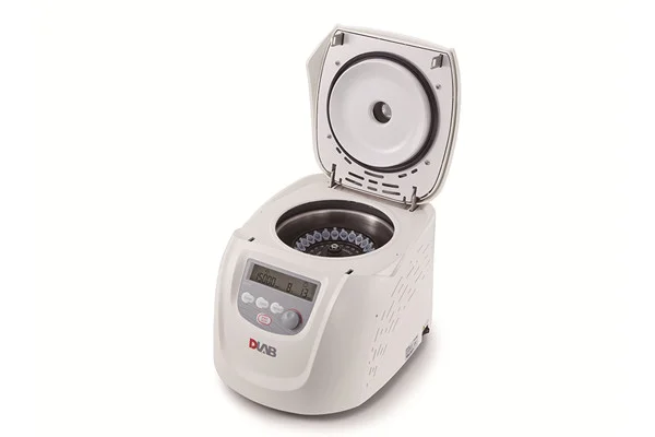Mini máquina centrífuga D3024 Lab de alta velocidad con Rotor, 200-15000rpm, 0,2 mL, 0,5 mL, 1,5 mL, 2mL, 5mL, motor de CC sin escobillas