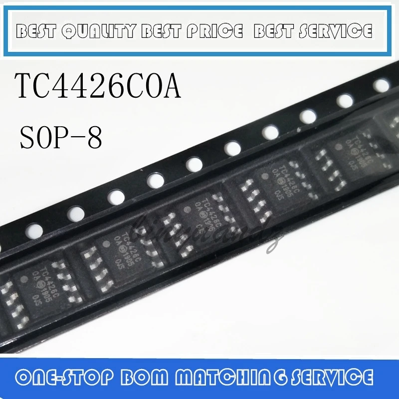 20 قطعة/الوحدة TC4426COA TC4426EOA TC4420COA TC4420EOA TC4422AVOA TC4427COA TC4427EOA TC4428COA TC4428EOA TC4452VOA SOP-8