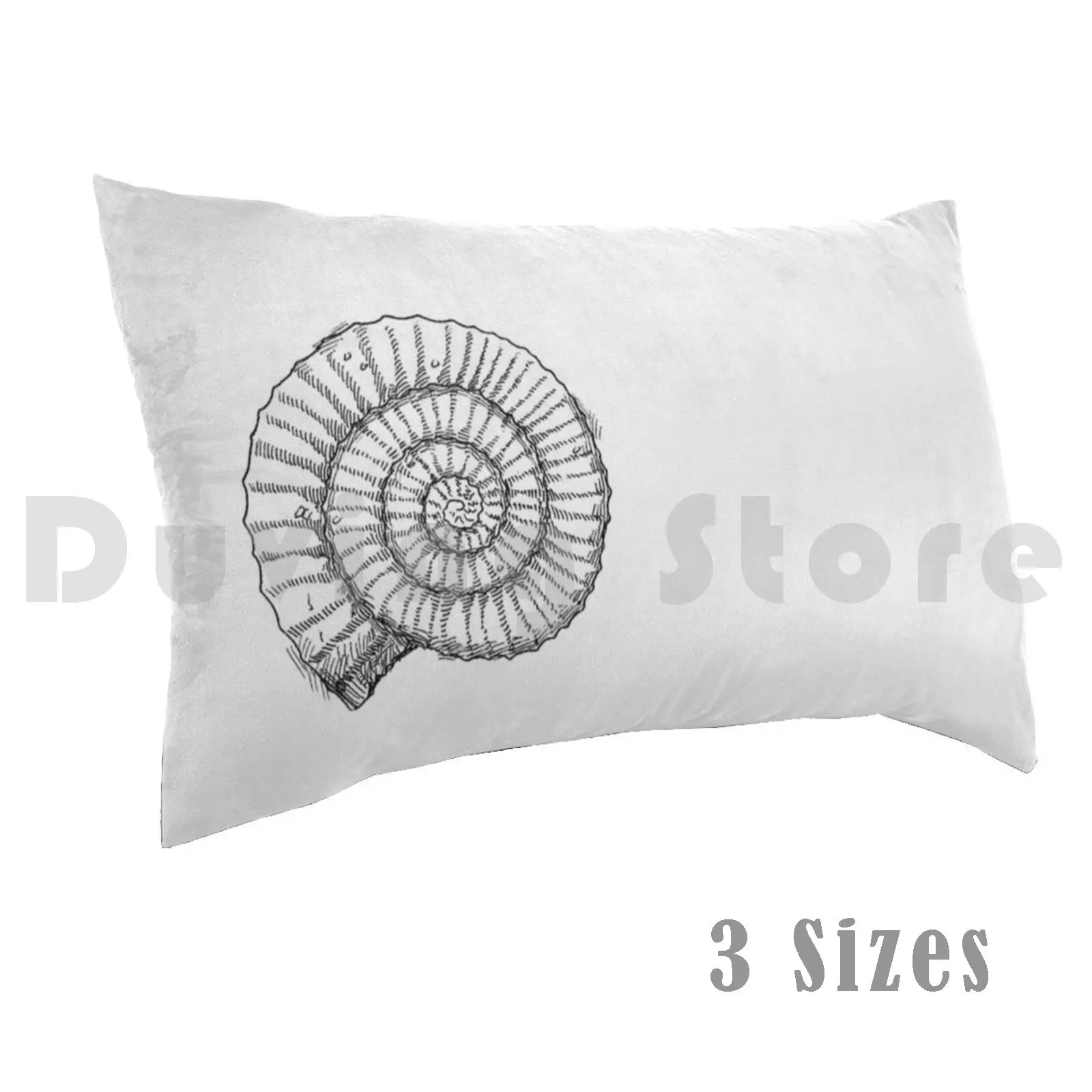 Pillow case Fibonacci History Mathematics Science Archaeology Stone Age Old Cool New Spiral