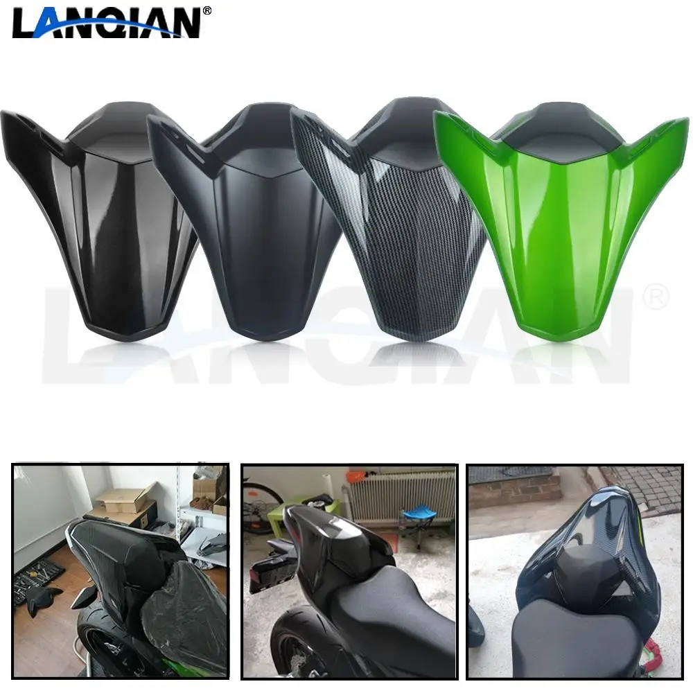 

Motorcycle Plastic Rear Pillion Seat Cowl Fairing Tail Cowl Seat Cover Fits For Kawasaki Z900 Z 900 2017 2018 2019 - 2021 Parts