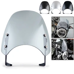 1200XE/XC/BE Motorcycle Windshield Windscreen Wind Deflector for Triumph Bonneville Scrambler 1200 XE XC BE 1200XE 2019- 2023