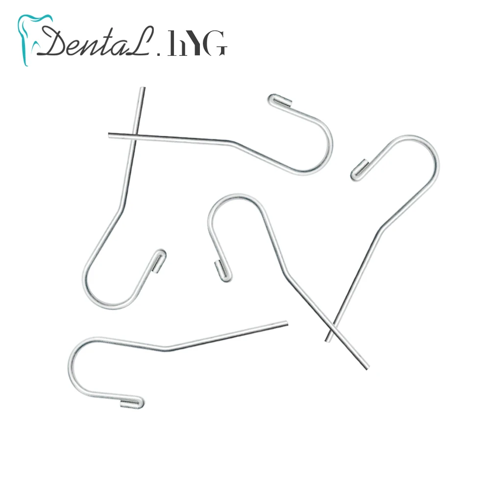 5 sztuk/partia Dental Lip Hook dla Apex Locator Endo leczenie narzędzia pomiarowe kanał korzeniowy Instrument Lip usta hak dentysta