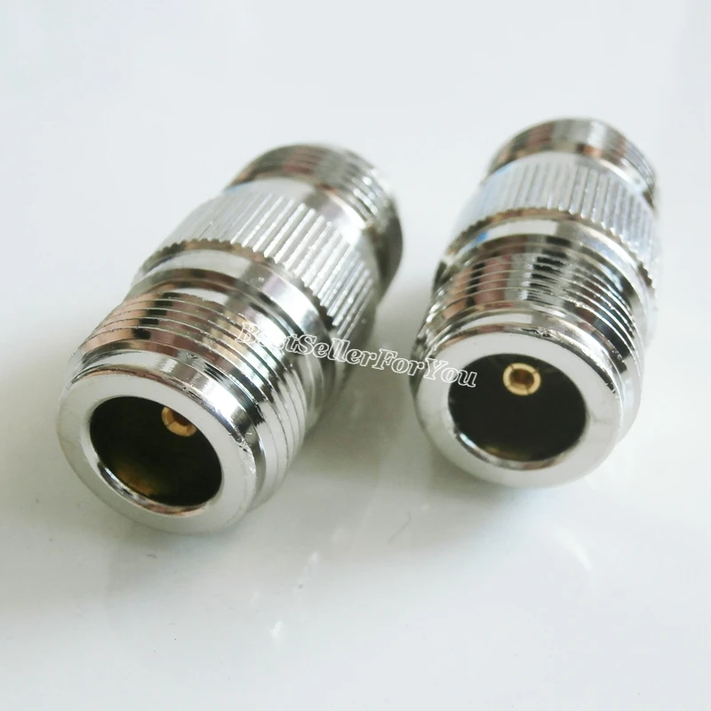 1Pcs N Female Plug To N Type Female Straight RF Adapter Connector