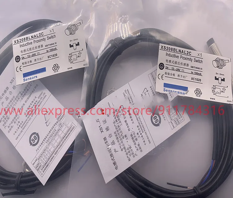 

3pcs New High Quality schneider Proximity switch XS208BLNAL2 XS208BLNAL2C