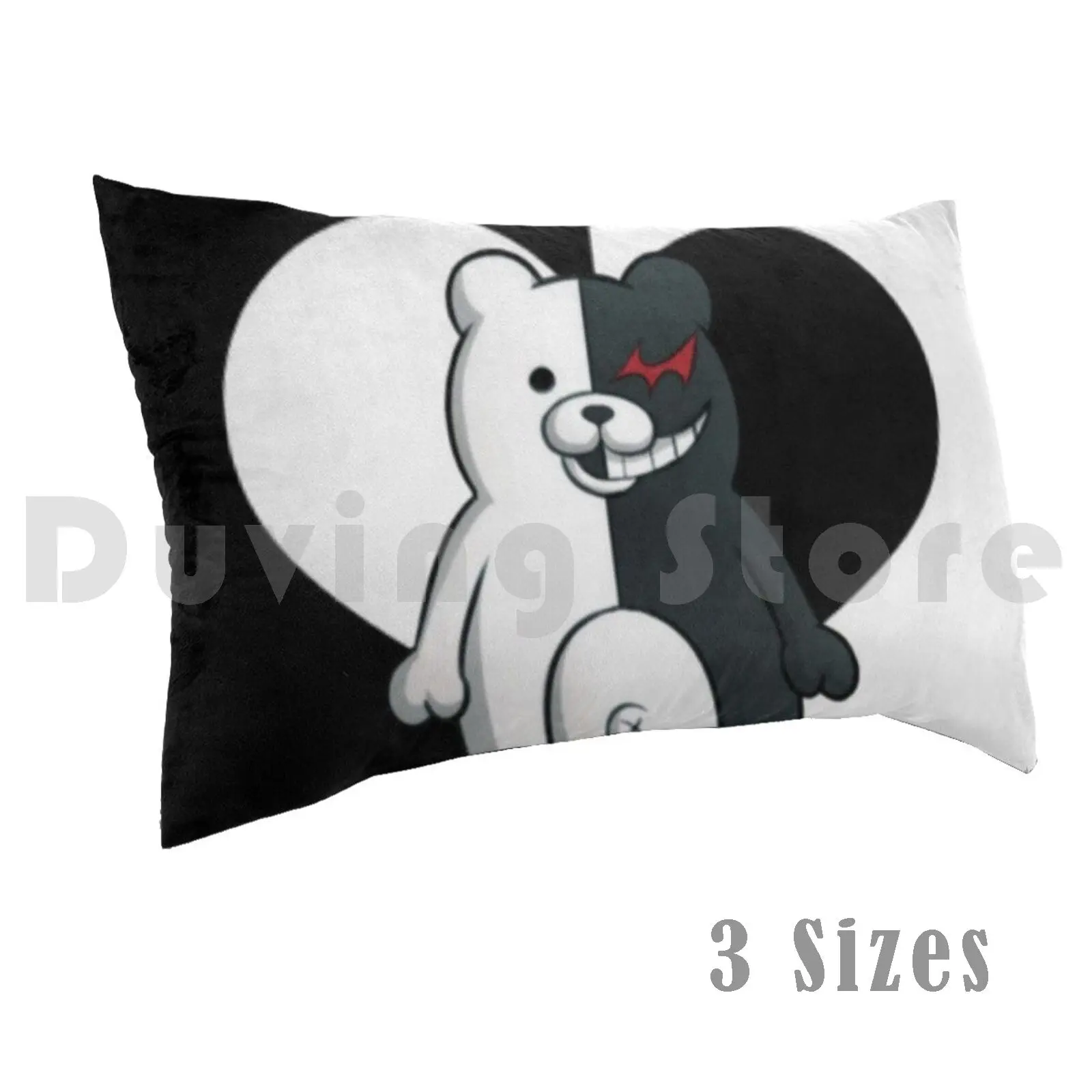 Monokuma Pillow Case Printed 35x50 Danganronpa Monokuma