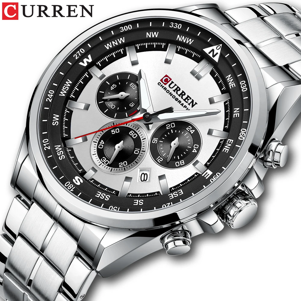 

CURREN Brand Men Sports Quartz Watch Luxury Men Waterproof WristWatch New Fashion Casual Men Watch relogio masculino