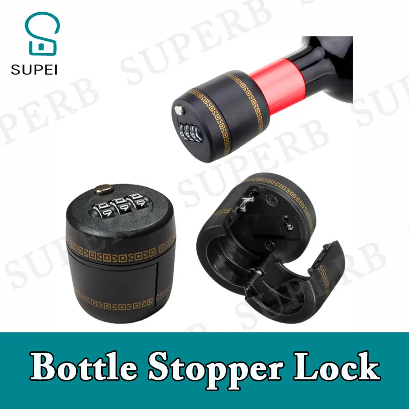 Superb escape room props Bottle Stopper Lock Open to take out the clues in the bottle Real life room escape props Superb