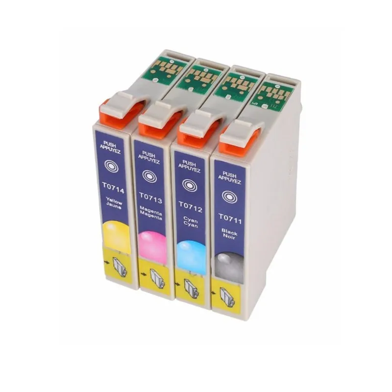 T0711 T0715 ink cartridge for Epson Stylus SX110 SX215 SX218 SX400 SX405 SX405WiFi SX410 SX415 SX510W SX515W DX7400 printer