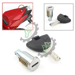 For BMW S1000RR S1000R 2015 2016 2017 2018 S 1000RR S1000 RR 1000R Motorcycle Rear Passenger Seat Lock Core Key Keys Set