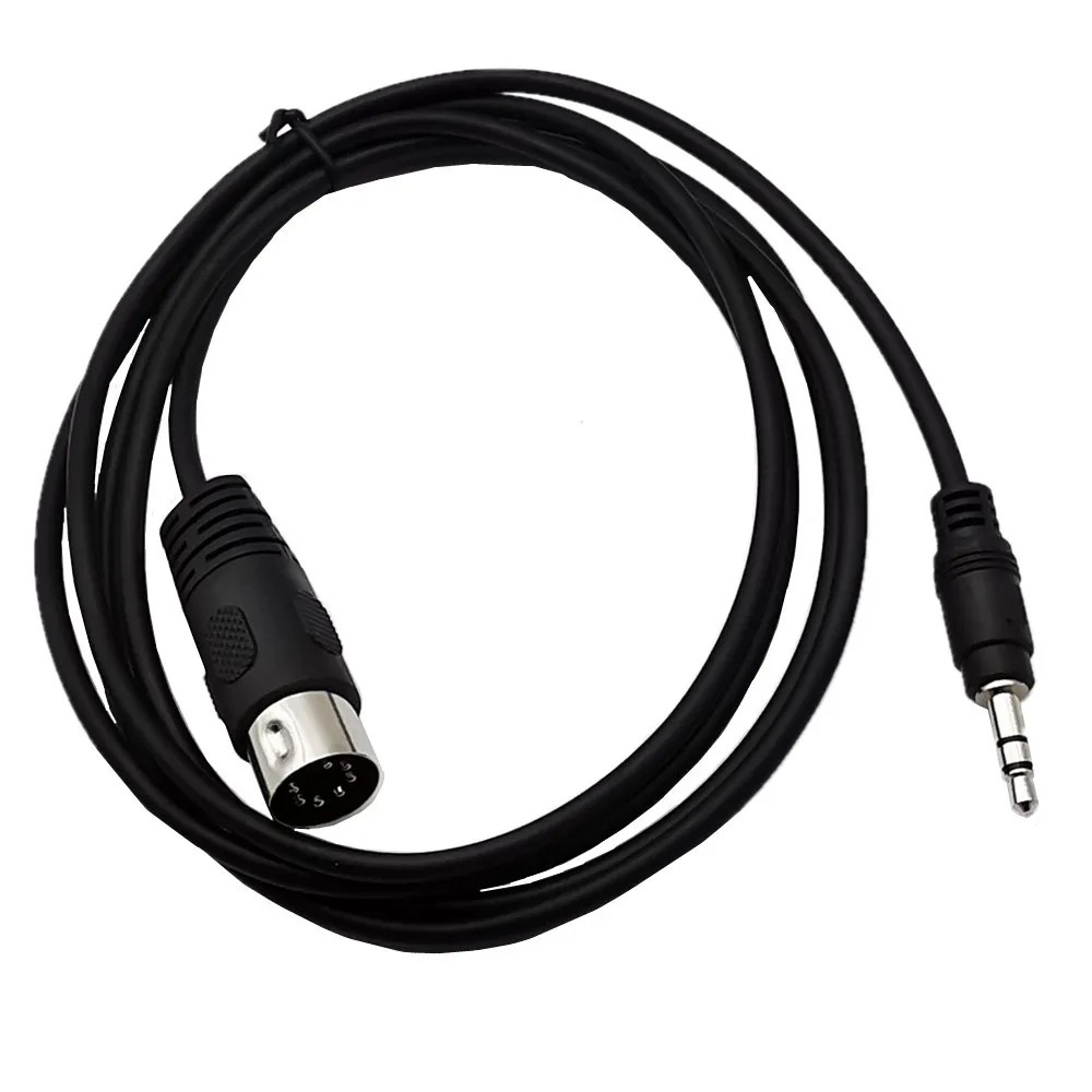 7-Pin DIN Cable, 7-Pin Din Male to 3.5mm (1/8in) Stereo Male Professional Premium Audio Cable for Bang & Olufsen, Naim, Quad Ste