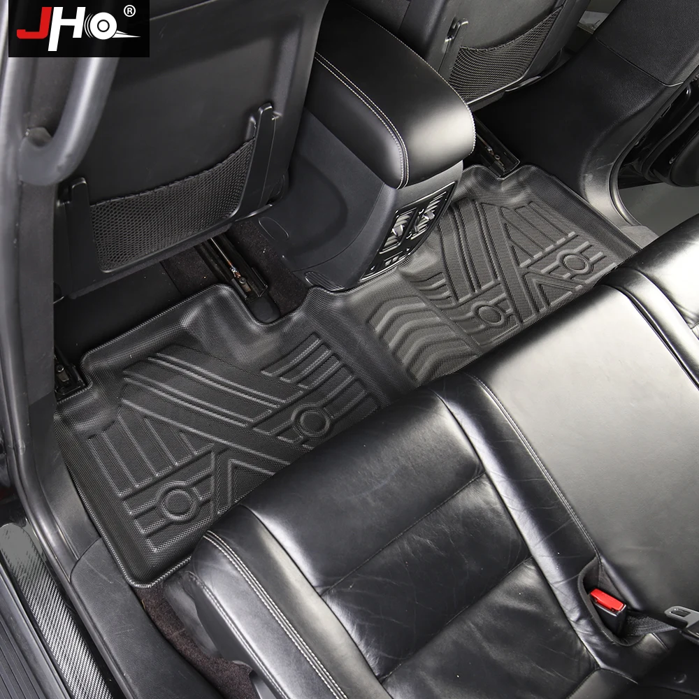 JHO TPE Car Rubber Floor Mat Carpet Cover For Jeep Grand Cherokee 2014-2020 2015 2016 2017 2018 2019 SRT Interior Accessories