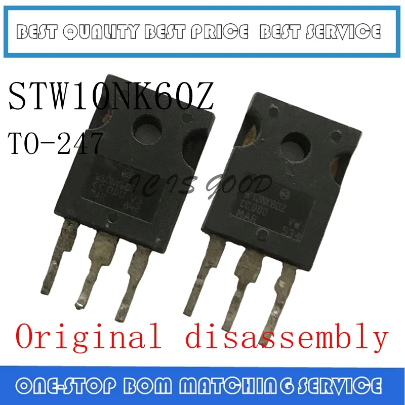 10 قطعة STW10NK60Z W10NB60 W10NC60 W10NK60Z