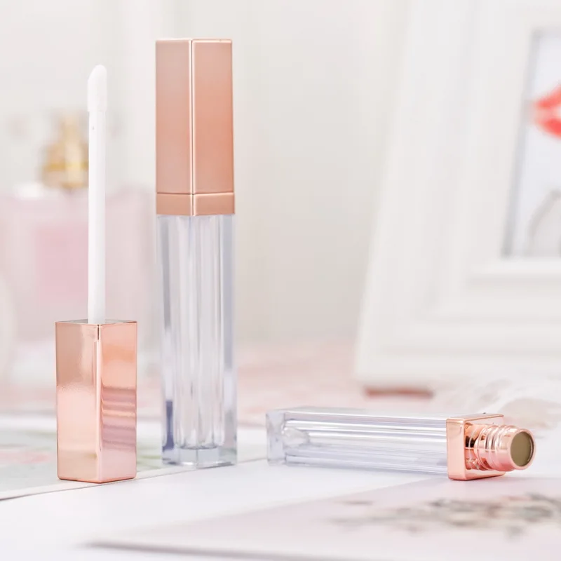 DIY Lip Gloss Containers Empty Lip Gloss Tubes Make-up Tool Transparent Refillable Empty Bottles For Cosmetic Stores DIY Lip view 2