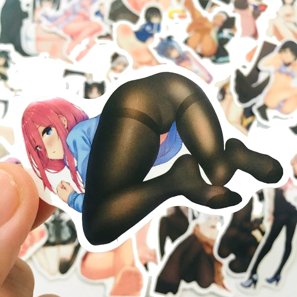 10/30/50PCS Cartoons Feet Sexy Beauty Girl Stickers For Waterproof Decal Laptop Motorcycle Snowboard Fridge Phone Car Sticker