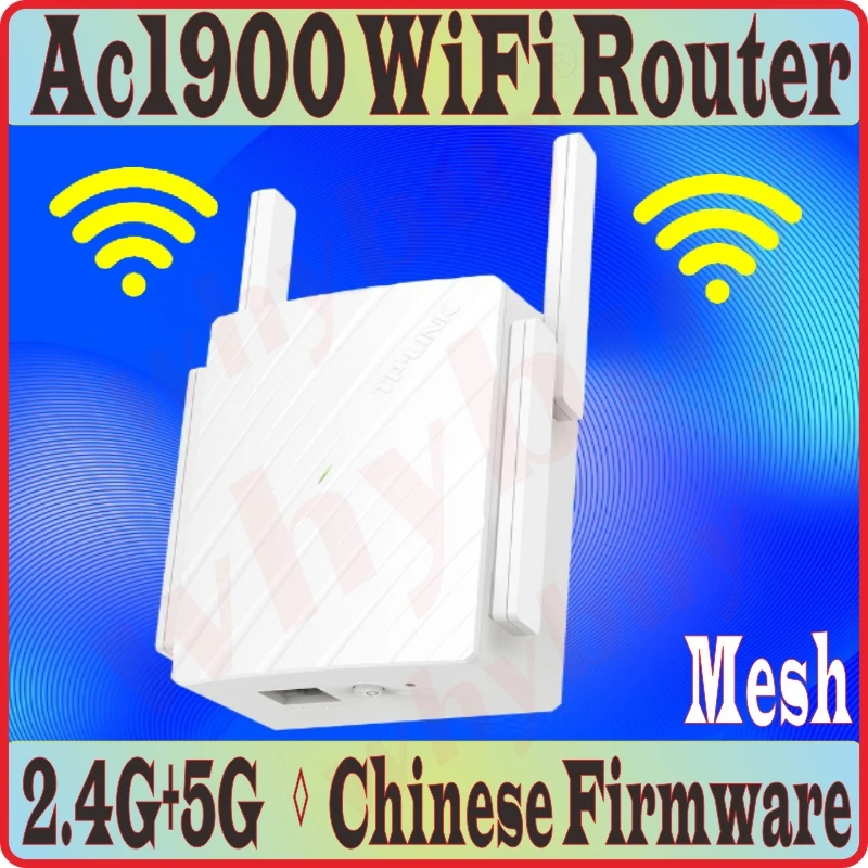 

AC1900 Tp-Link easy expand Mesh Wireless WiFi System with 11AC 2.4G 600M/ 5.0GHz 1300M WiFi Wireless Router WiFi Repeater