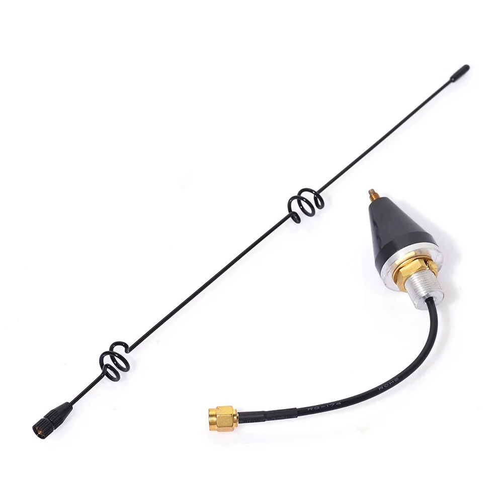 Eightwood 850/900/1800/1900/2100Mhz Omni-directional Car Antenna GSM/UMTS/3G Aerial with SMA Plug Male Connector Hole Mount