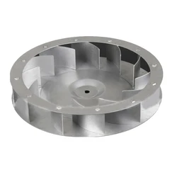 Centrifugal Vane Motor Blades Fan Impeller shaft aluminum blower fan small blade wheel Multivane impeller