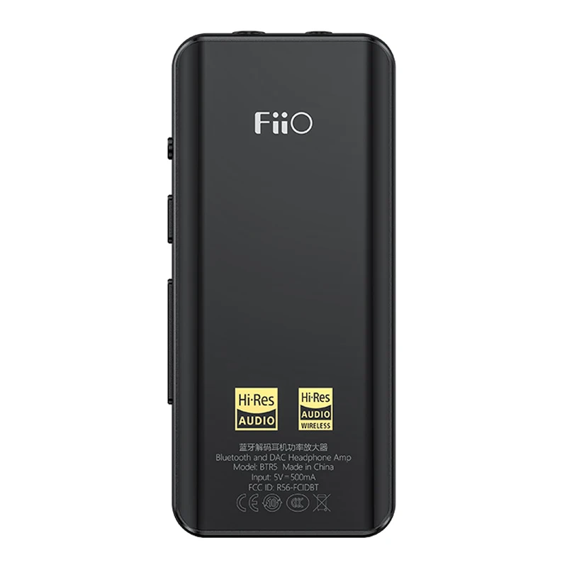 FiiO BTR5 Portable Bluetooth Amplifier ES9219C*2 MQA USB DAC BT5.2 Headphone Amplifier PCM384 DSD256 3.5/2.5mm Output