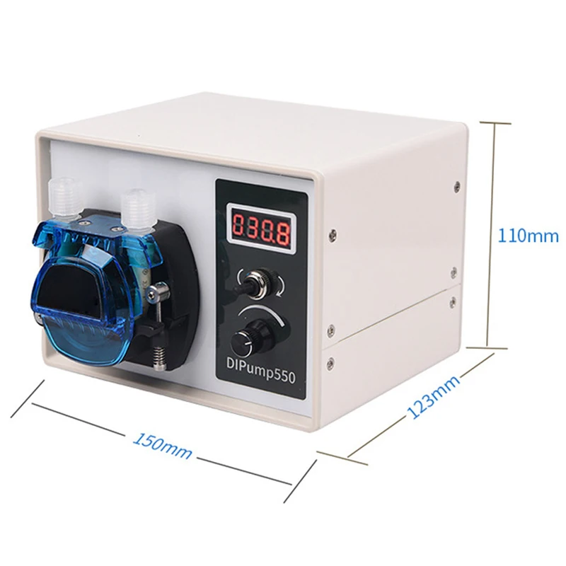 Bomba peristáltica inteligente, autocebante para la industria alimentaria, bomba de agua de gran flujo, pequeña bomba de refuerzo, bomba silenciosa de 220v