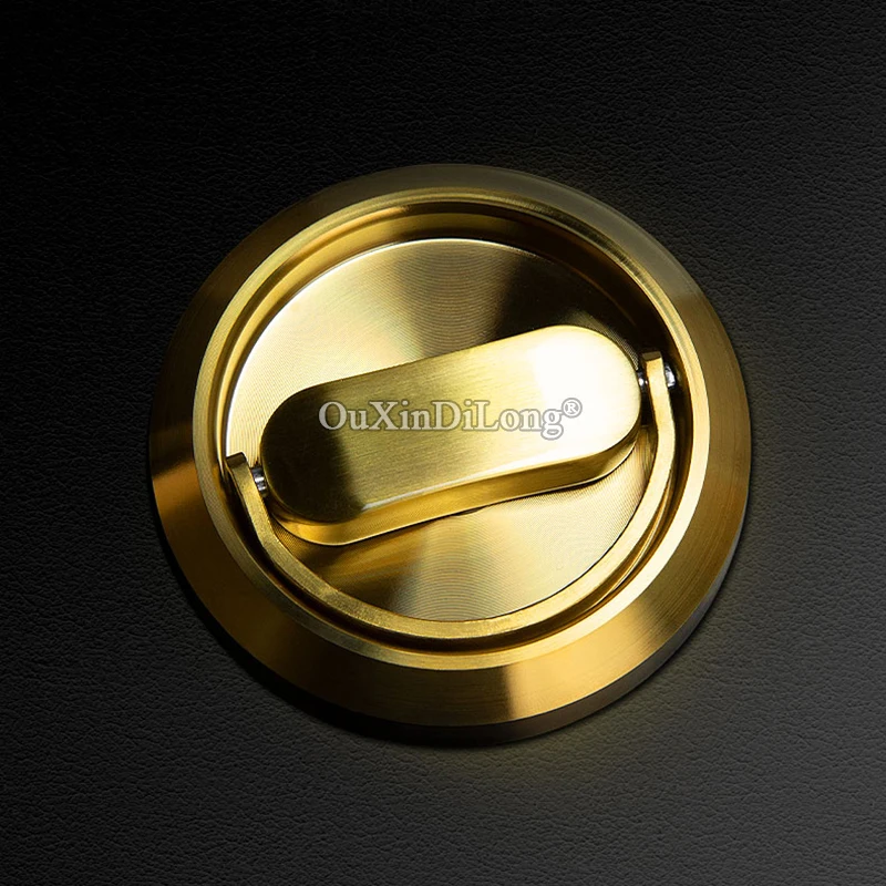 

1 шт. Ручка-скрытый защелкивающийся крючок из нержавеющей стали 304, вращающаяся на 360 градусов, для односторонних дверей